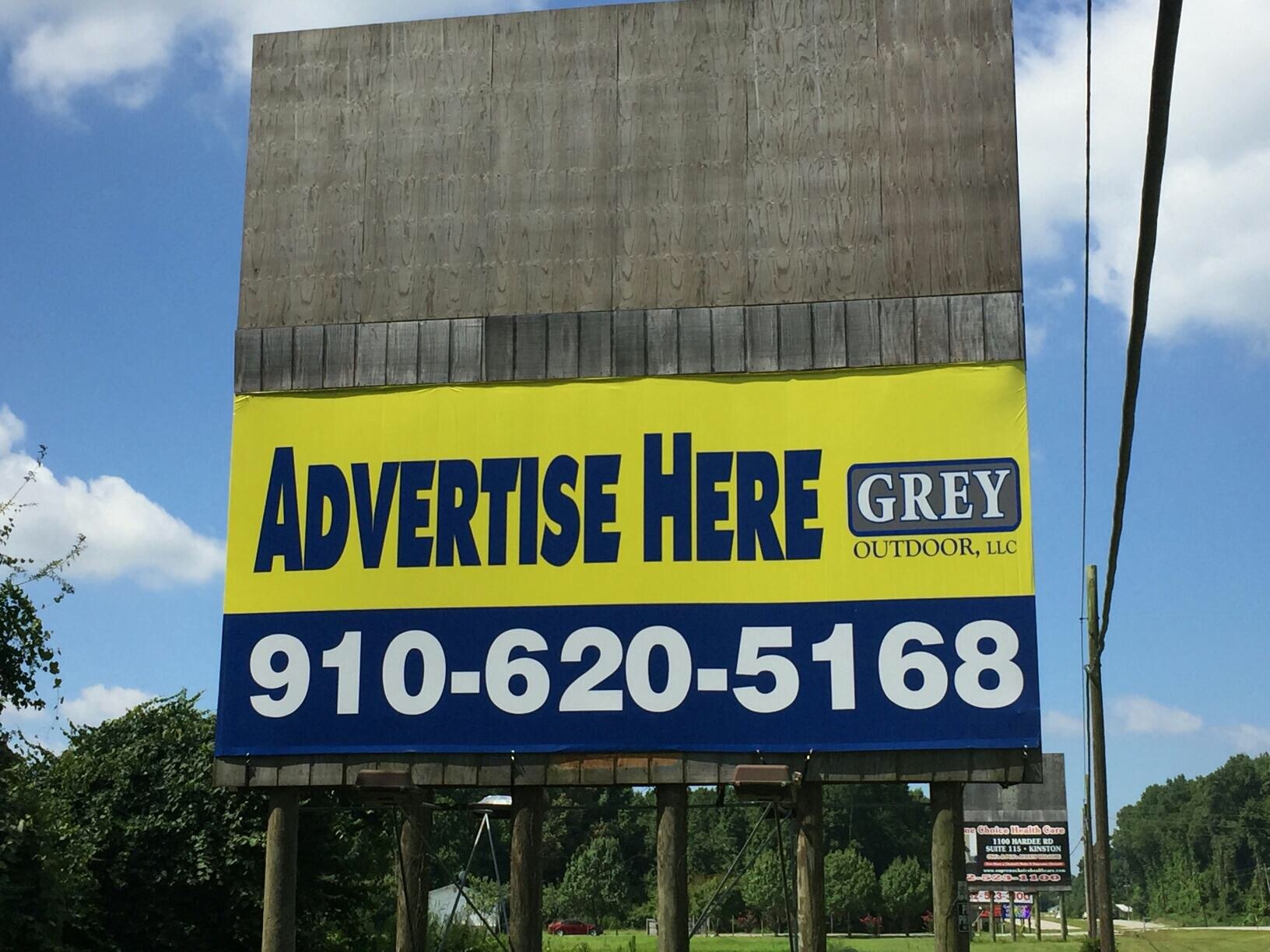 Kinston nc billboards available for rent