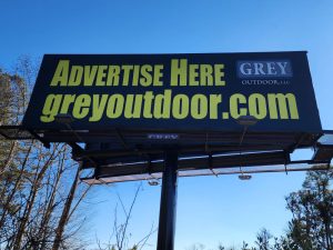Grey Outdoor Billboard Advertising