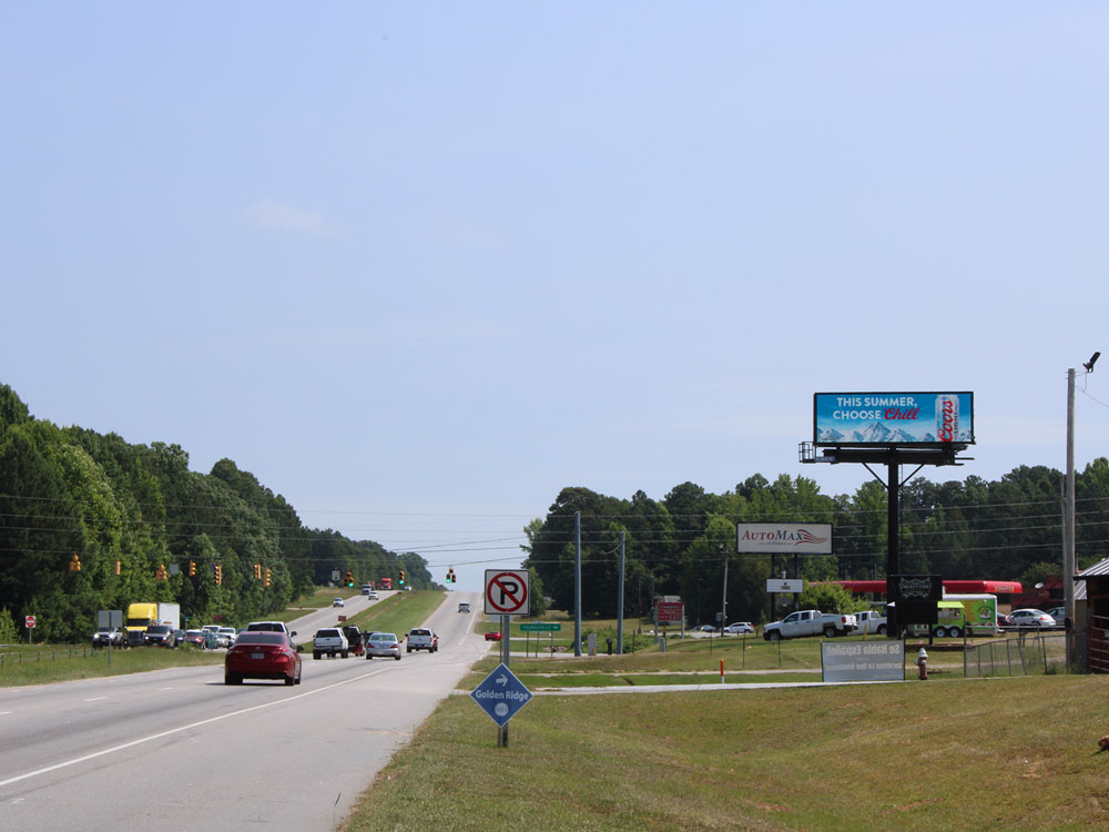 Grey Outdoor Billboard Advertising