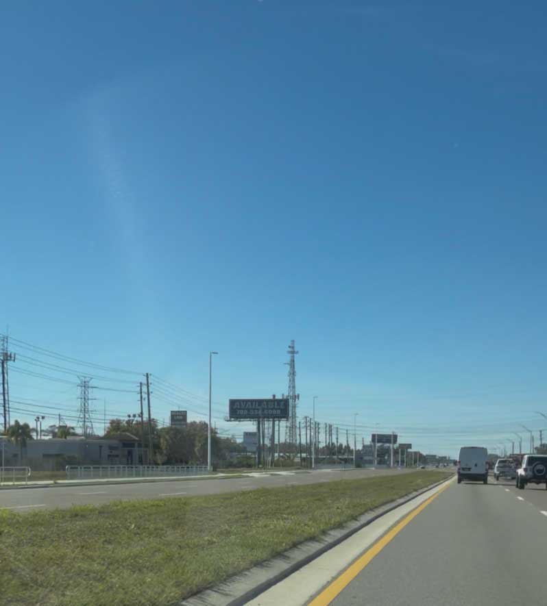 Ulmerton Road in Clearwater, Florida Billboard for Rent