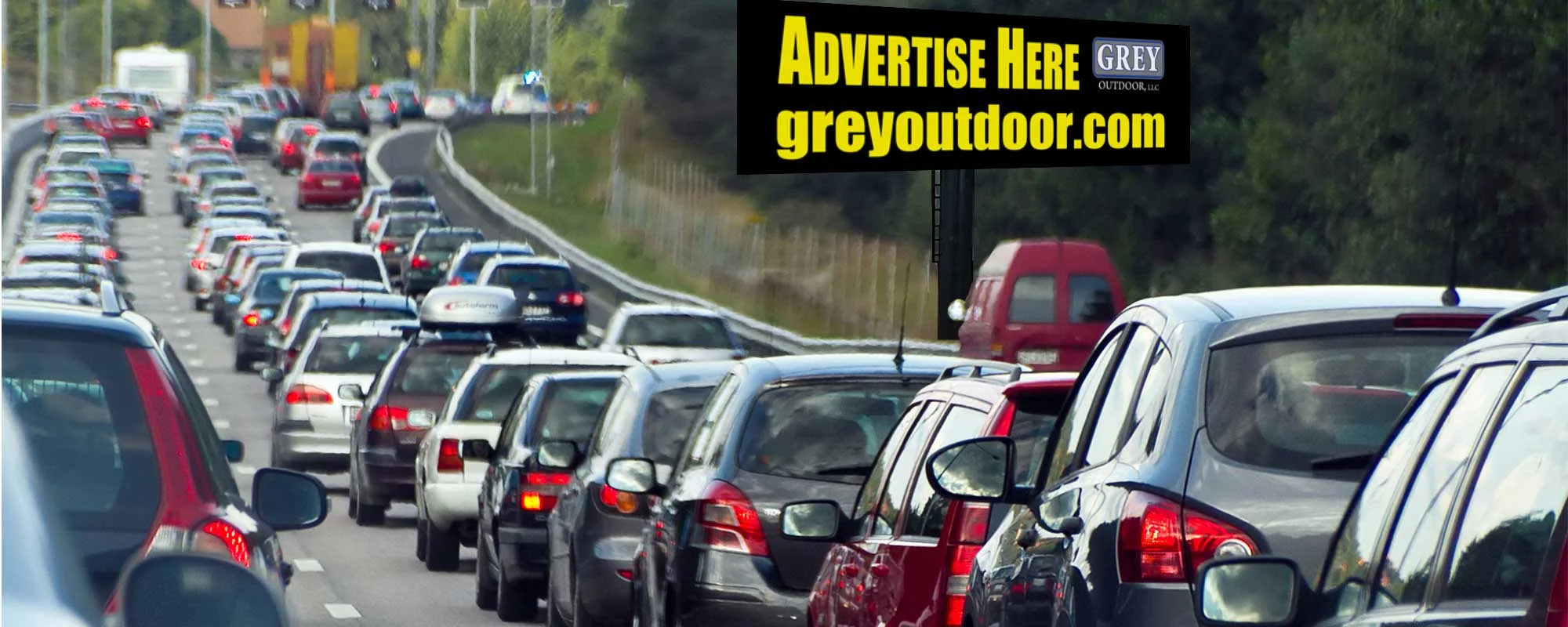 Grey Outdoor Billboards